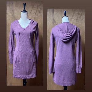 Soho Street Lilac Hood Sweater Dress - Size S